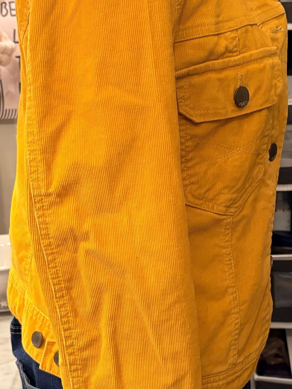 Gap 1969 Women's Mustard Corduroy Jacket - Picture 4 of 5